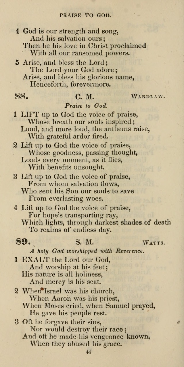 The Psalmist: a new collection of hymns for the use of Baptist churches; with a supplement page 104
