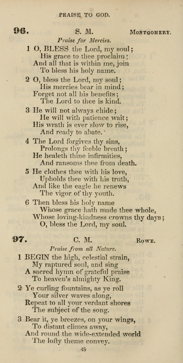 The Psalmist: a new collection of hymns for the use of Baptist churches; with a supplement page 108