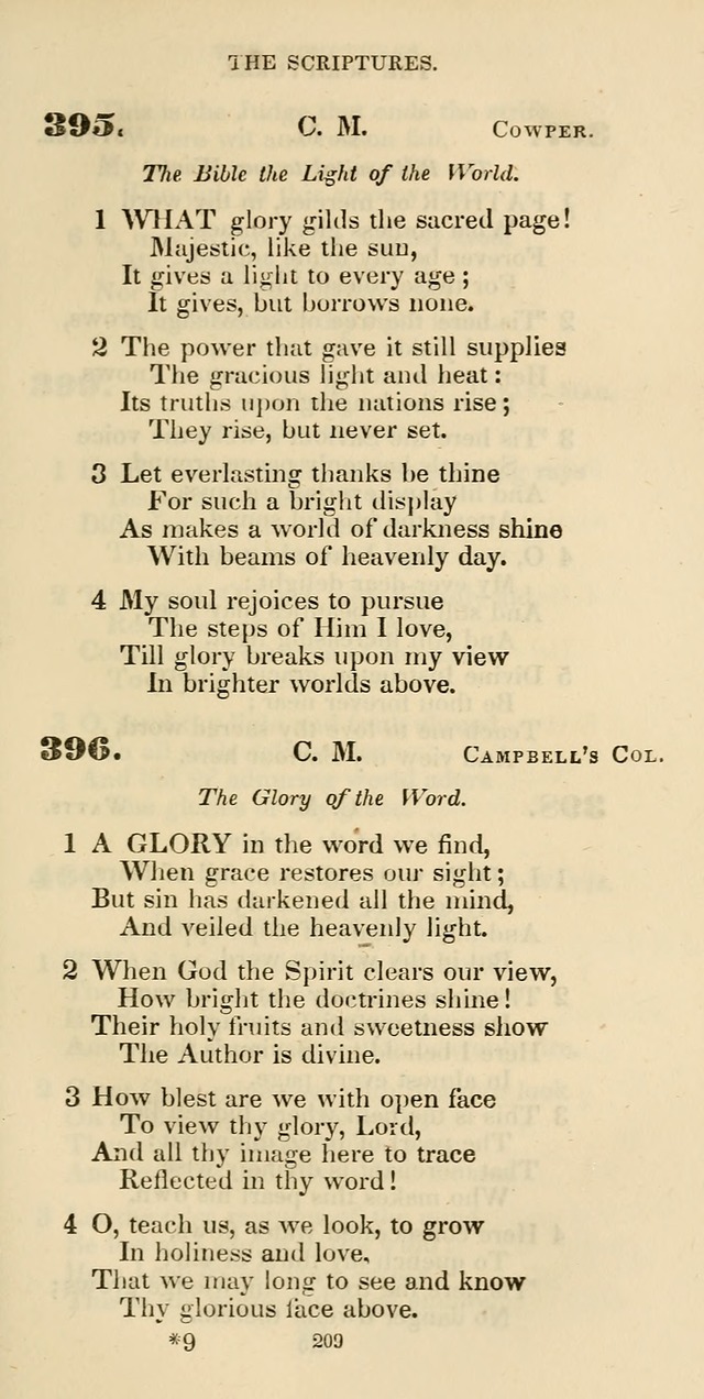 The Psalmist: a new collection of hymns for the use of Baptist churches; with a supplement page 269