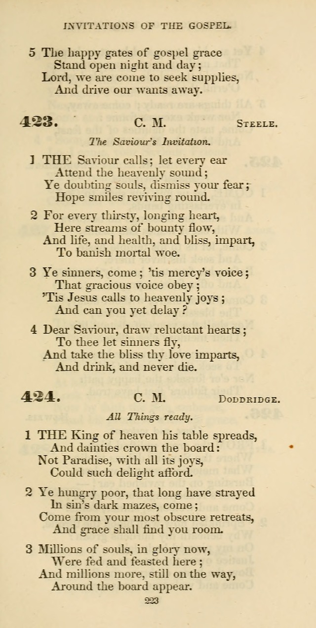 The Psalmist: a new collection of hymns for the use of Baptist churches; with a supplement page 283