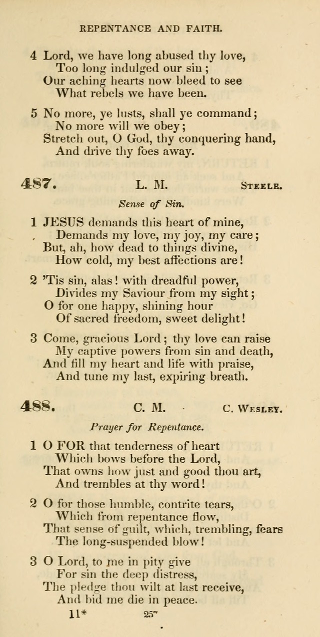 The Psalmist: a new collection of hymns for the use of Baptist churches; with a supplement page 317