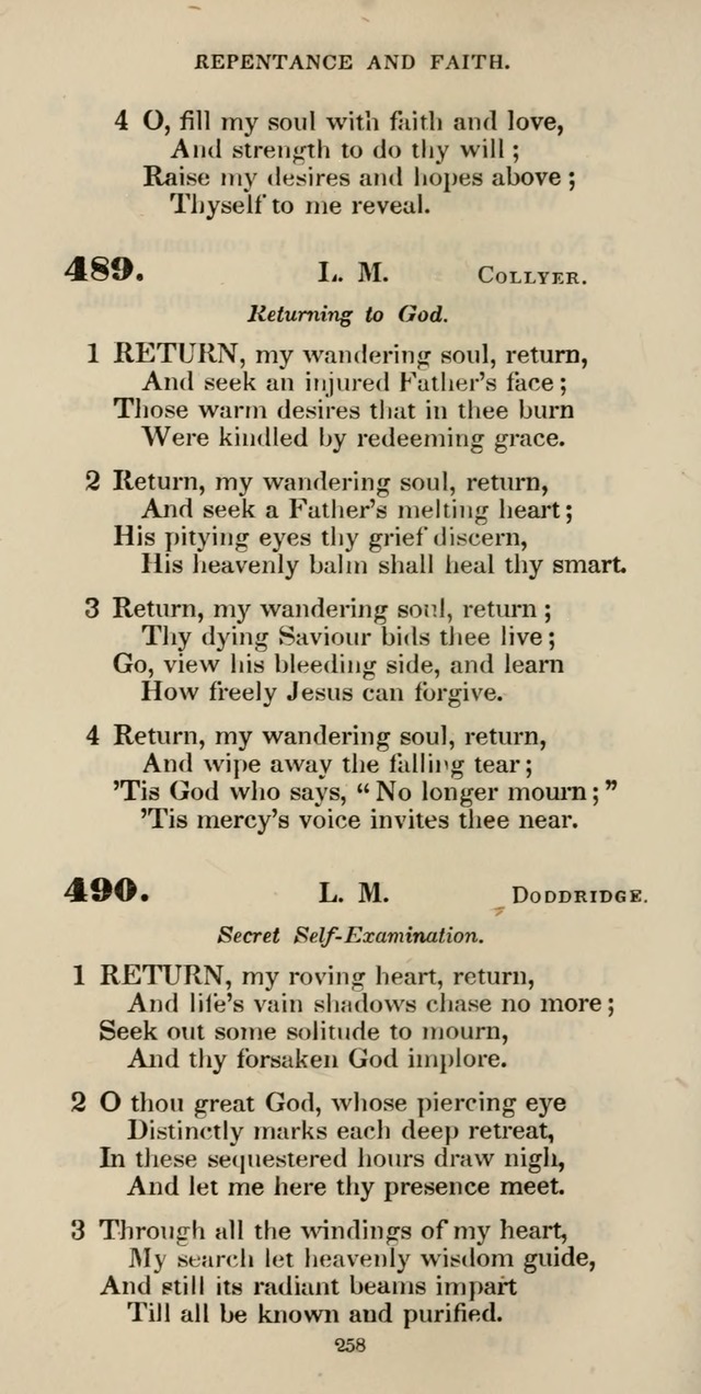 The Psalmist: a new collection of hymns for the use of Baptist churches; with a supplement page 318