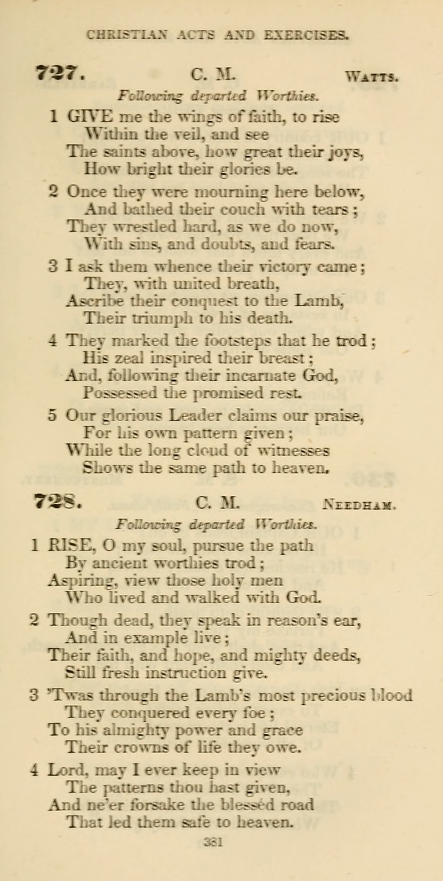 The Psalmist: a new collection of hymns for the use of Baptist churches; with a supplement page 441