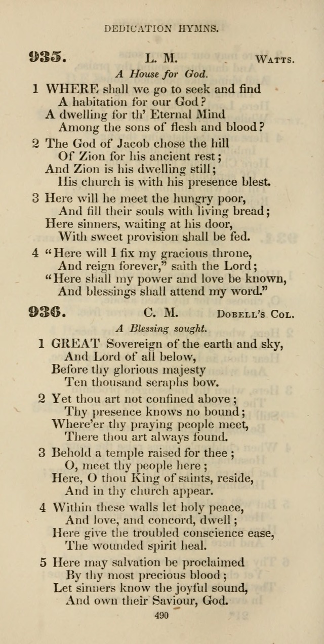 The Psalmist: a new collection of hymns for the use of Baptist churches; with a supplement page 550