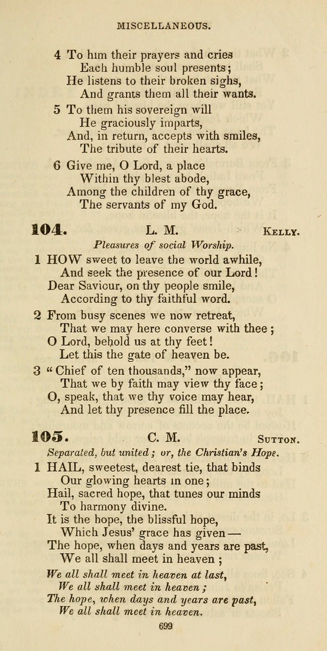 The Psalmist: a new collection of hymns for the use of Baptist churches; with a supplement page 759