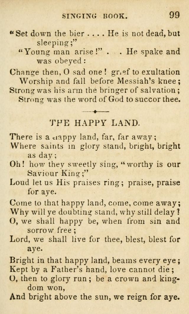The Public School Singing Book: a collection of original and other songs, odes, hymns, anthems, and chants used in the various public schools page 103