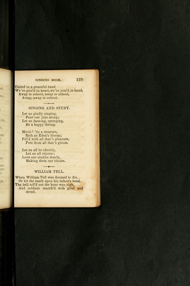 The Public School Singing Book: a collection of original and other songs, odes, hymns, anthems, and chants used in the various public schools page 127