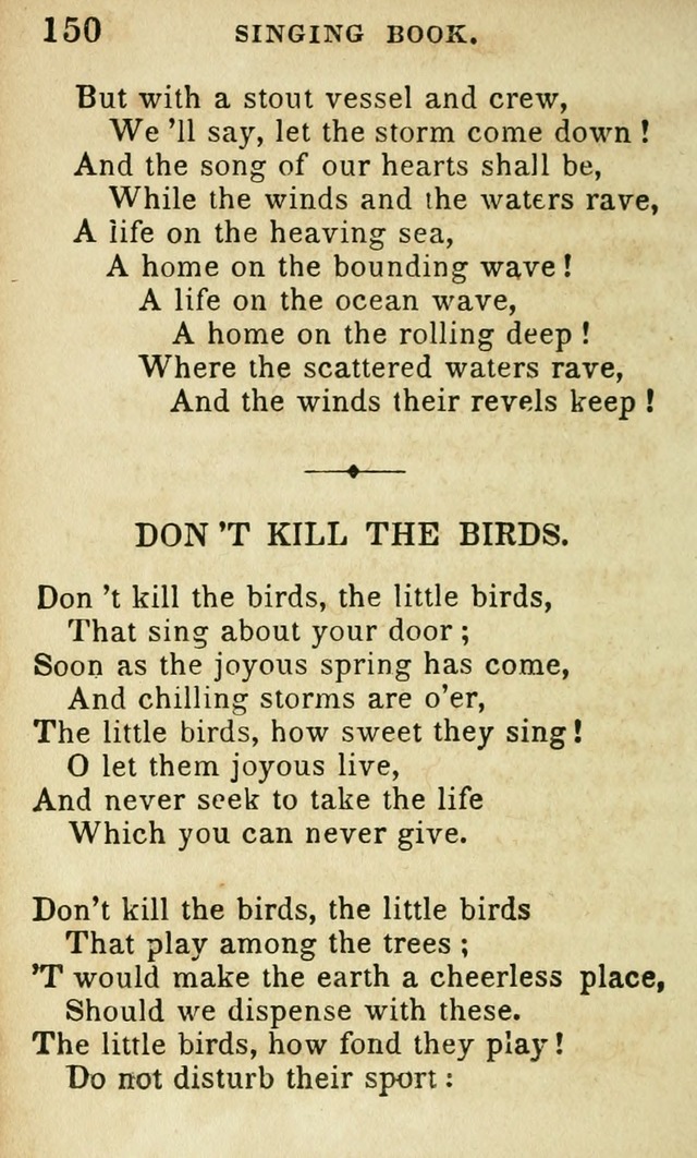 The Public School Singing Book: a collection of original and other songs, odes, hymns, anthems, and chants used in the various public schools page 156