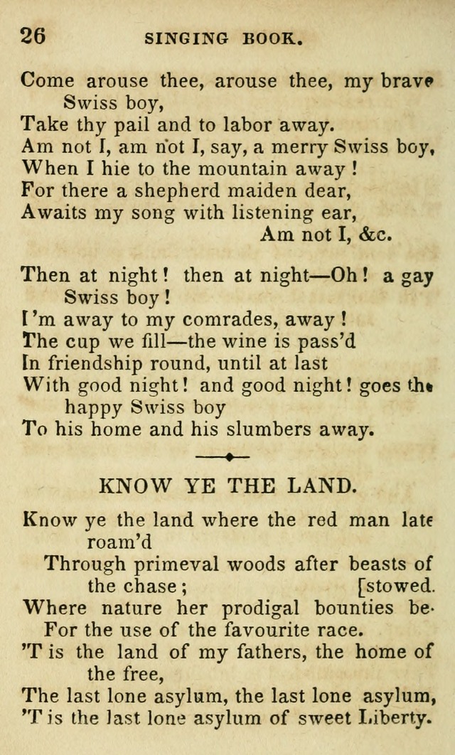 The Public School Singing Book: a collection of original and other songs, odes, hymns, anthems, and chants used in the various public schools page 28