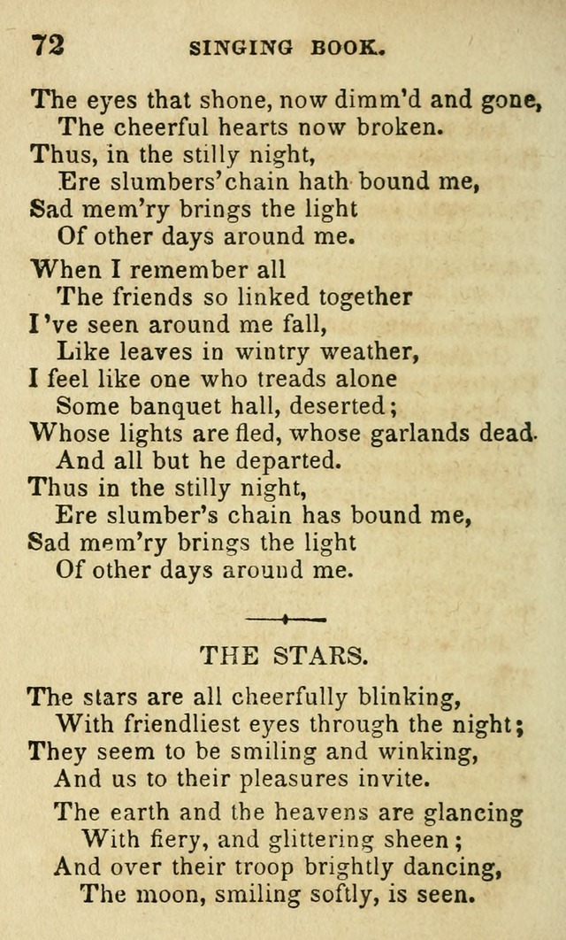 The Public School Singing Book: a collection of original and other songs, odes, hymns, anthems, and chants used in the various public schools page 76