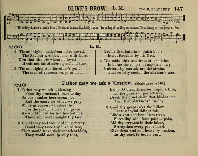 The Plymouth Sabbath School Collection of Hymns and Tunes page 147