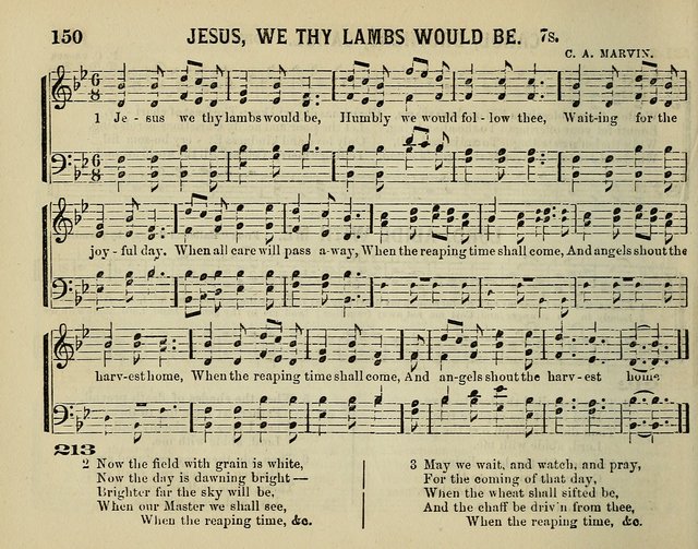 The Plymouth Sabbath School Collection of Hymns and Tunes page 150