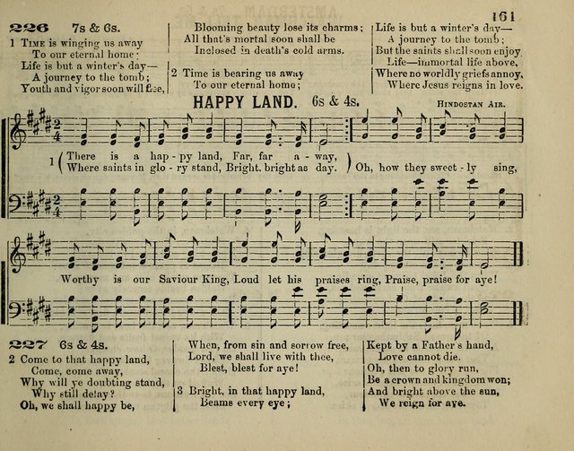 The Plymouth Sabbath School Collection of Hymns and Tunes page 161