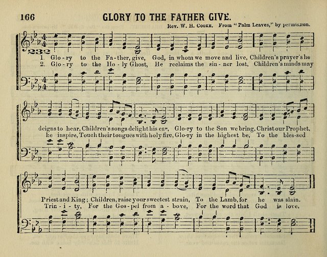 The Plymouth Sabbath School Collection of Hymns and Tunes page 166