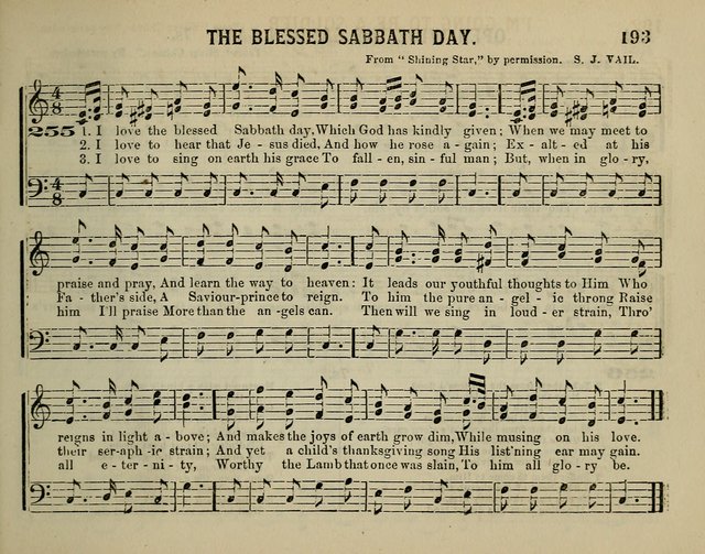The Plymouth Sabbath School Collection of Hymns and Tunes page 193