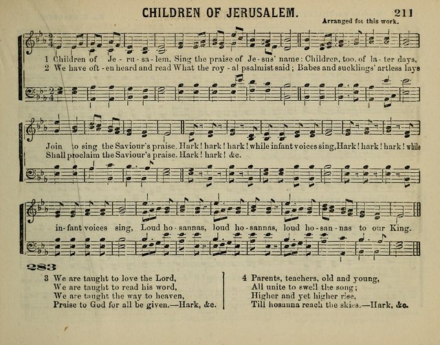 The Plymouth Sabbath School Collection of Hymns and Tunes page 211