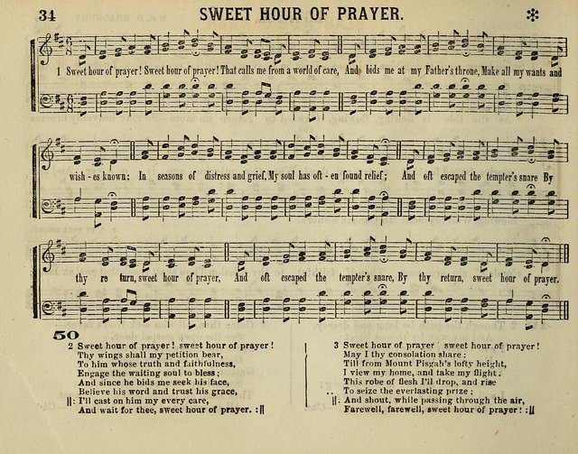 The Plymouth Sabbath School Collection of Hymns and Tunes page 34
