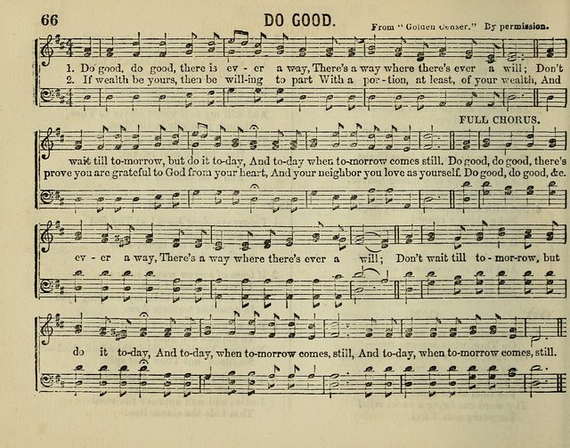 The Plymouth Sabbath School Collection of Hymns and Tunes page 66