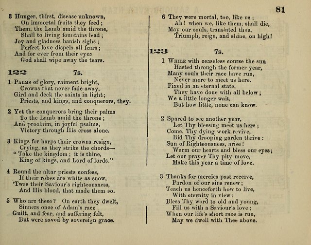 The Plymouth Sabbath School Collection of Hymns and Tunes page 81