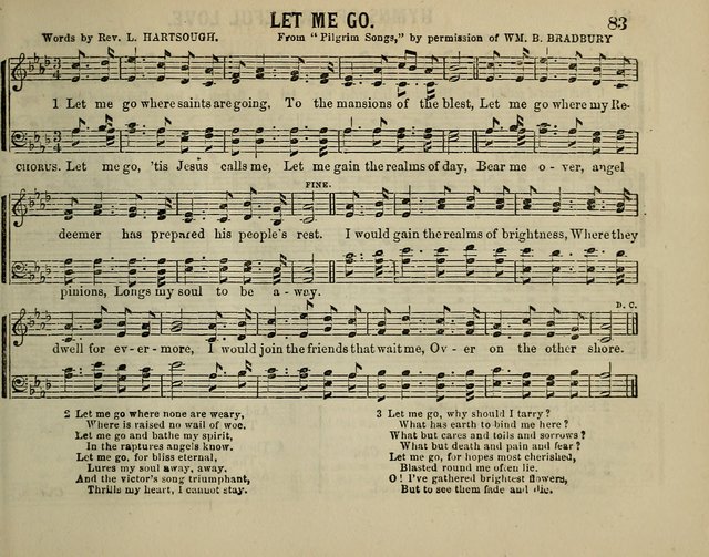 The Plymouth Sabbath School Collection of Hymns and Tunes page 83