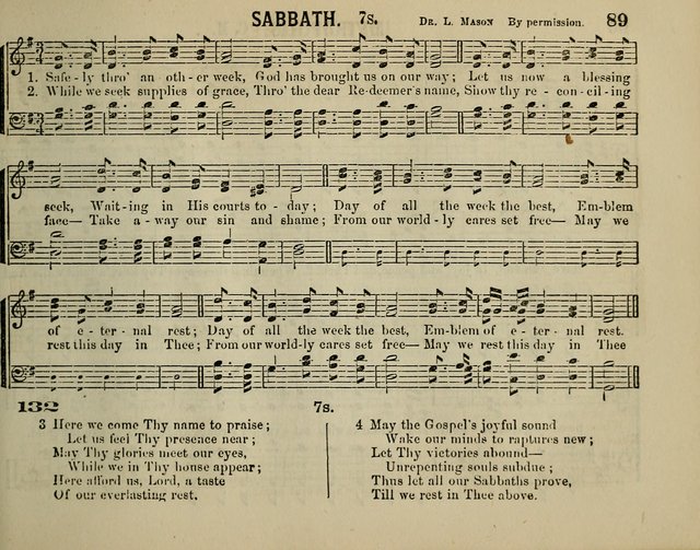 The Plymouth Sabbath School Collection of Hymns and Tunes page 89