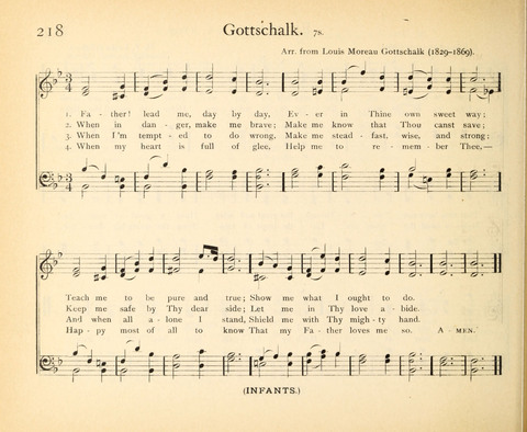 Plymouth Sunday-School Hymnal: for use in schools, prayer-meetings, and missions page 218