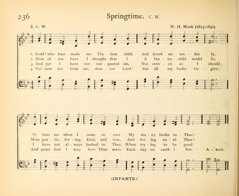 Plymouth Sunday-School Hymnal: for use in schools, prayer-meetings, and missions page 236