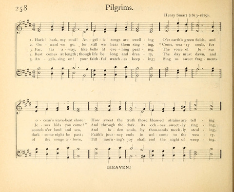 Plymouth Sunday-School Hymnal: for use in schools, prayer-meetings, and missions page 258