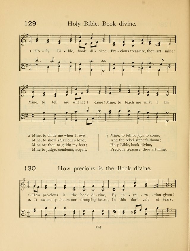 Pilgrim Songs: for the Sunday School page 124