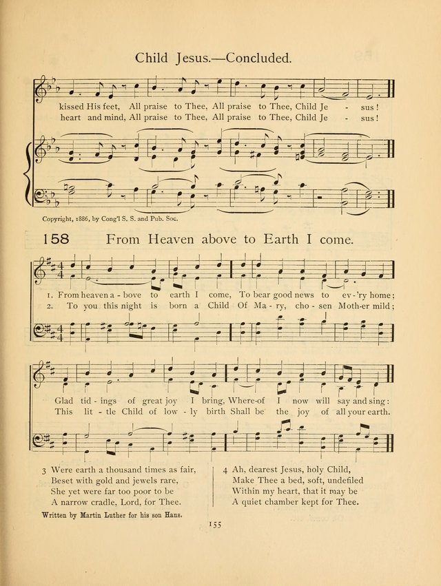 Pilgrim Songs: for the Sunday School page 155