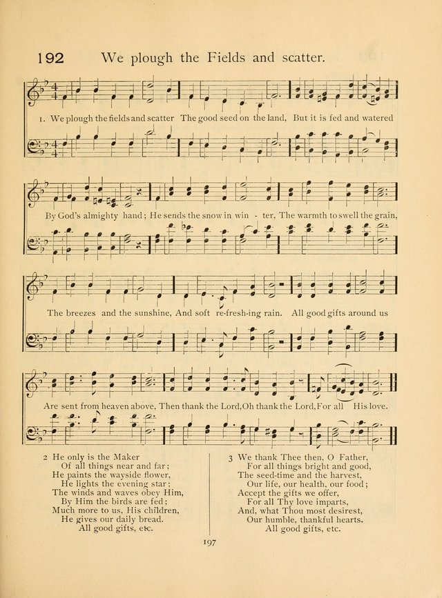 Pilgrim Songs: for the Sunday School page 197