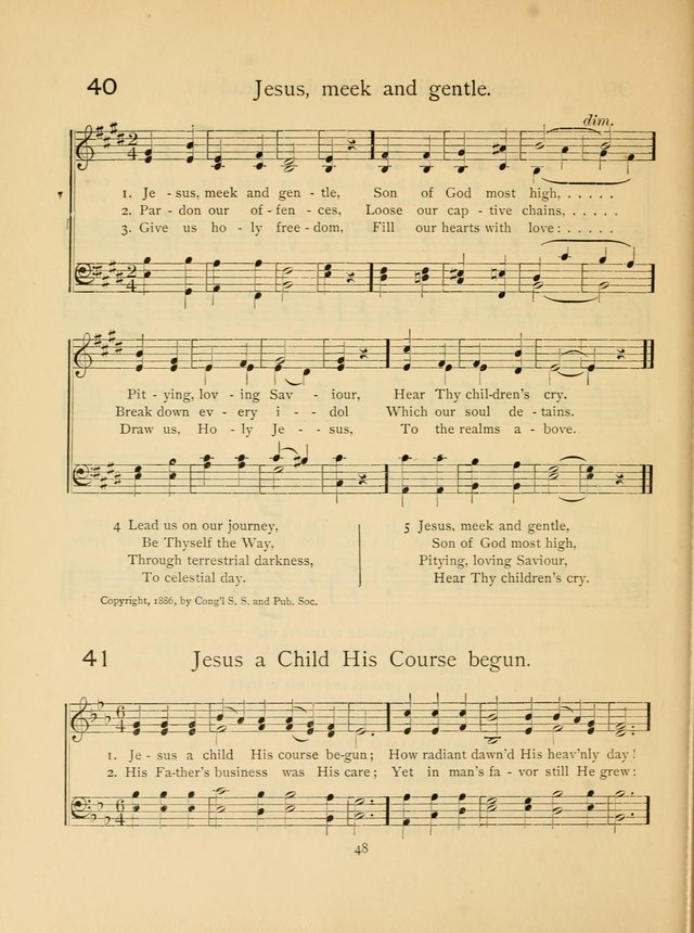 Pilgrim Songs: for the Sunday School page 48