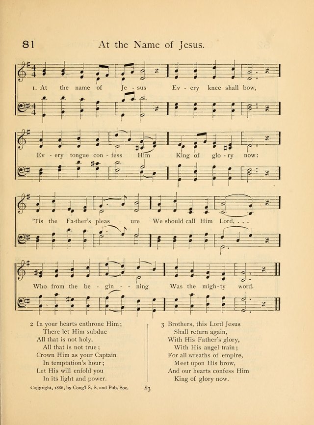 Pilgrim Songs: for the Sunday School page 83