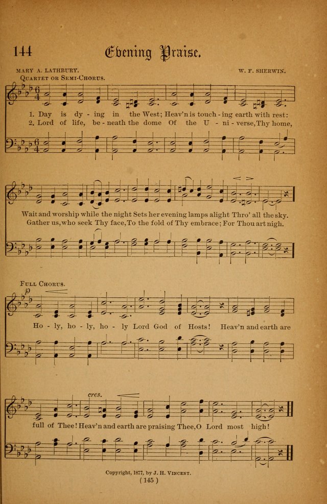 The Portfolio of Sunday School Songs page 145