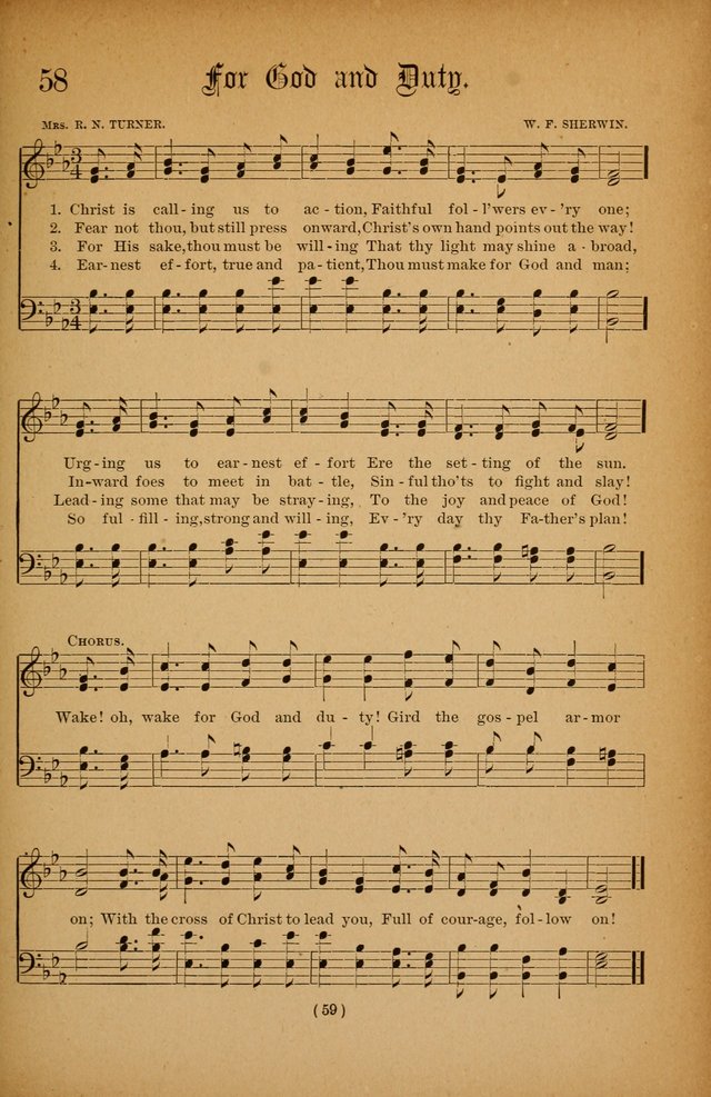 The Portfolio of Sunday School Songs page 59