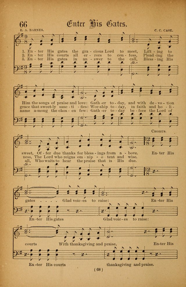 The Portfolio of Sunday School Songs page 68