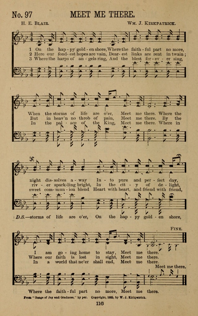 Pure Songs for Sunday-Schools page 123