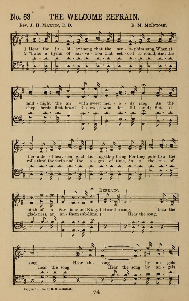 Pure Songs for Sunday-Schools page 81