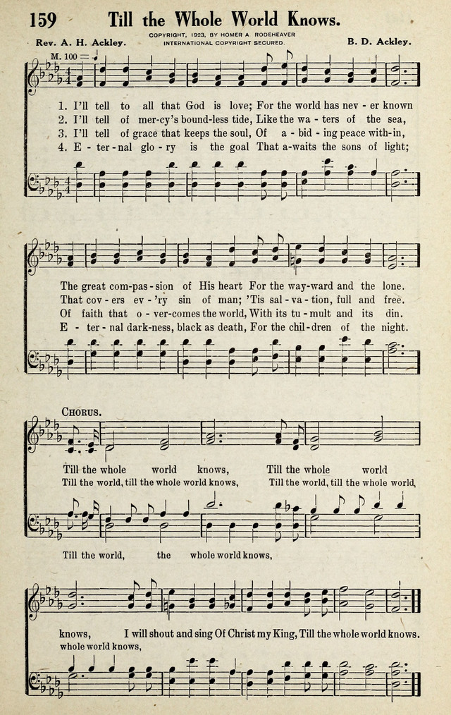 Progressive Sunday School Songs page 155