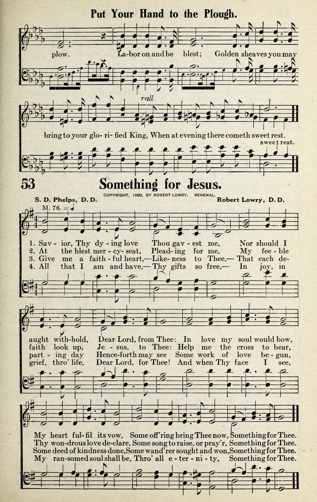Progressive Sunday School Songs page 53