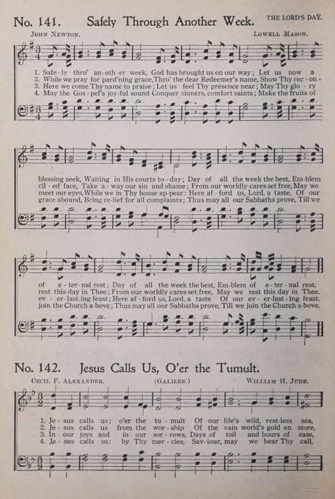 Praise and Service Songs for Sunday Schools page 134