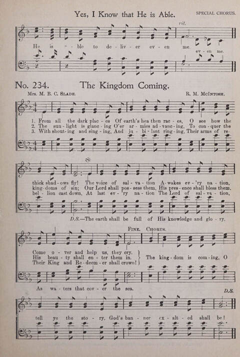 Praise and Service Songs for Sunday Schools page 207