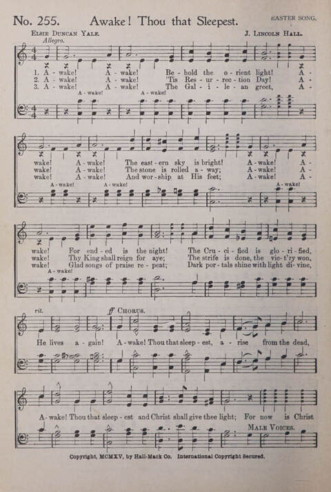 Praise and Service Songs for Sunday Schools page 224