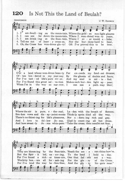 Praise and Worship: a gospel hymnal page 100