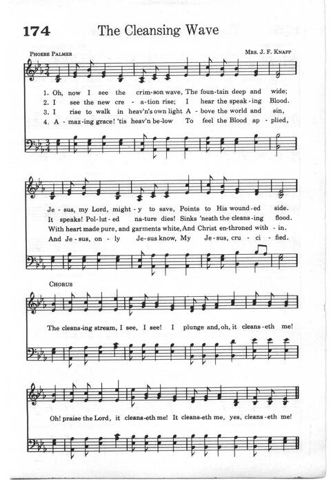 Praise and Worship: a gospel hymnal page 153