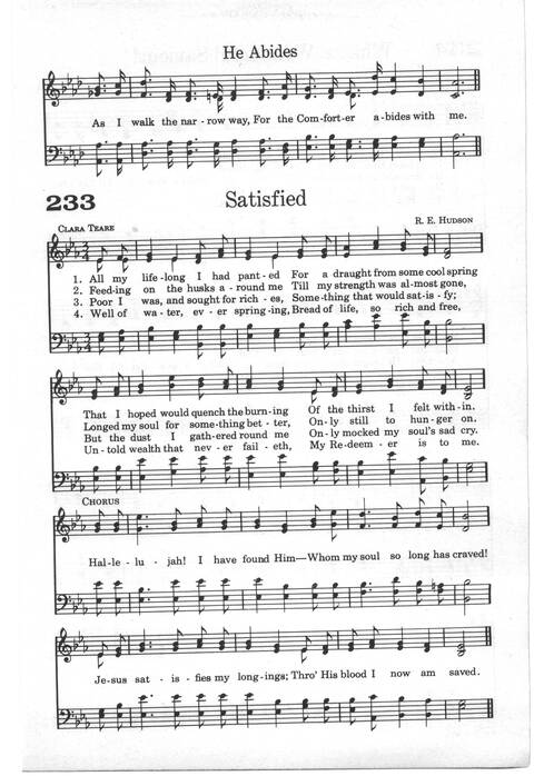 Praise and Worship: a gospel hymnal page 214