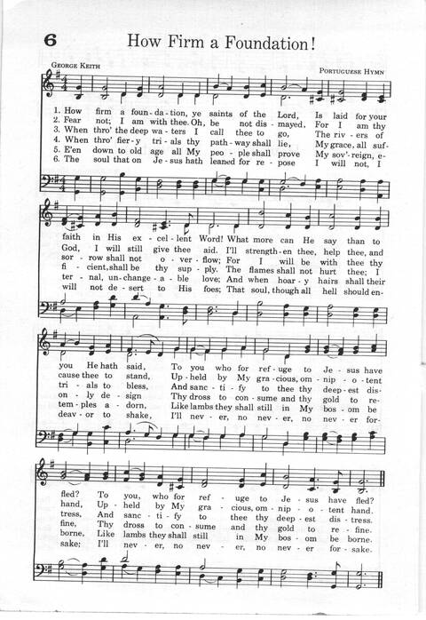 Praise and Worship: a gospel hymnal page 6