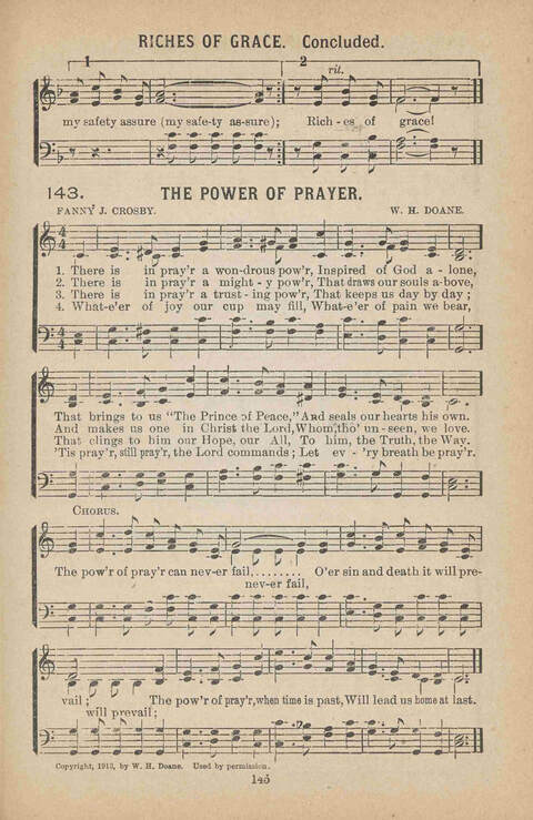 Praise Ye: a collection of sacred songs page 145