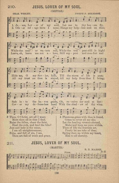 Praise Ye: a collection of sacred songs page 199