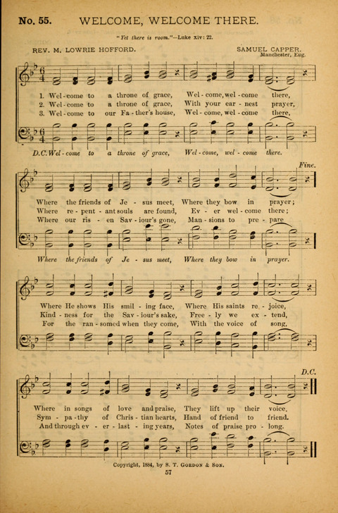 Pearls of Gospel Song: for gospel workers. a choice collection of hymns and tunes page 57